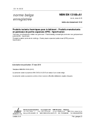 NBN EN 13169+A1:2015