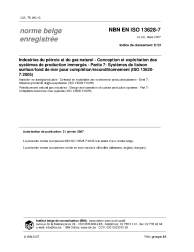 NBN EN ISO 13628-7:2007