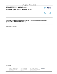NBN ISO/IEC/IEEE 42020:2020