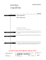 UNE-EN 1337-5:2006