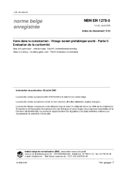 NBN EN 1279-5:2005