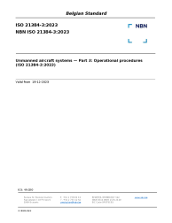 NBN ISO 21384-3:2023