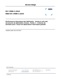 NBN EN 17888-1:2024