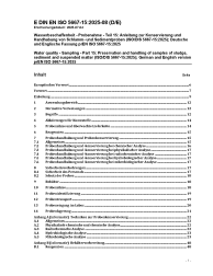 DIN EN ISO 5667-15:2025-08