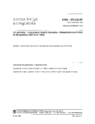 NBN EN 22157:1992