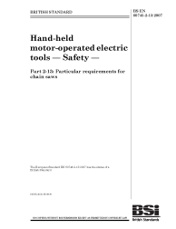 BS EN 60745-2-13:2007