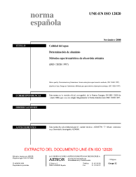 UNE-EN ISO 12020:2000 (R2008)