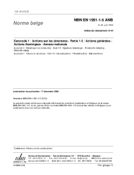 NBN EN 1991-1-5 ANB:2009