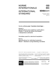 IEC 60464-3-1:2001