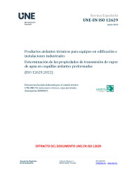 UNE-EN ISO 12629:2023