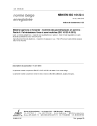 NBN EN ISO 16122-4:2015