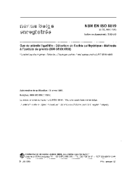 NBN EN ISO 8819:1995