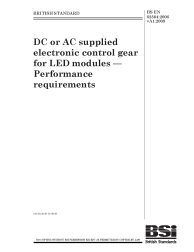 BS EN 62384:2006+A1:2009