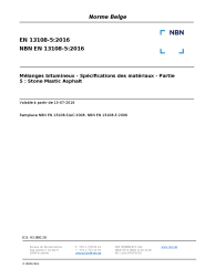 NBN EN 13108-5:2016