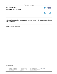 NBN EN 2114:2019