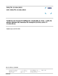 CEN ISO/TS 21184:2021