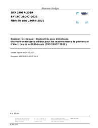 NBN EN ISO 28057:2021
