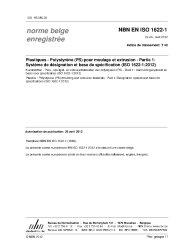 NBN EN ISO 1622-1:2012