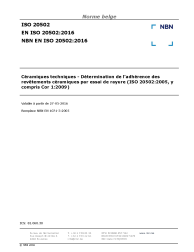 NBN EN ISO 20502:2016