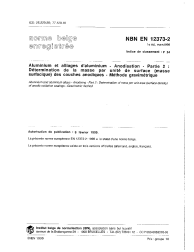 NBN EN 12373-2:1999