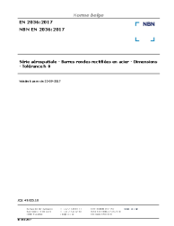 NBN EN 2036:2017