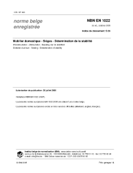 NBN EN 1022:2005