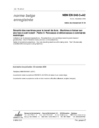 NBN EN 848-3+A2:2009