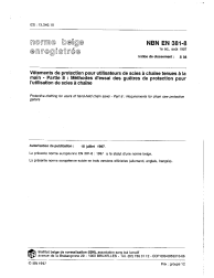 NBN EN 381-8:1997