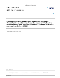 NBN EN 17101:2018