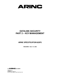 ARINC Specification 823P2:2008