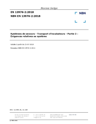 NBN EN 13976-2:2018