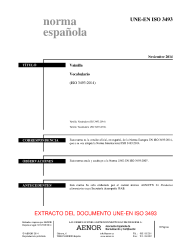 UNE-EN ISO 3493:2014