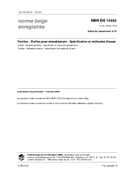NBN EN 14465:2004