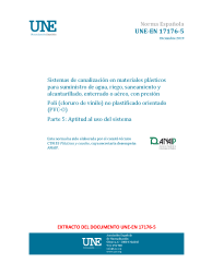 UNE-EN 17176-5:2019