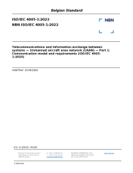 NBN ISO/IEC 4005-1:2023