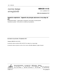 NBN EN 14143:2013