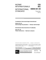 IEC 60050-551-20:2001
