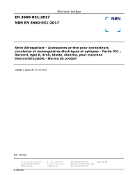 NBN EN 3660-031:2017