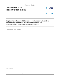 NBN ISO 24678-6:2021