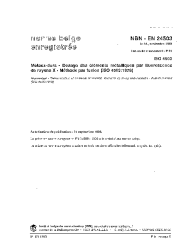 NBN EN 24503:1993