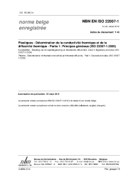 NBN EN ISO 22007-1:2012
