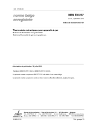 NBN EN 257:2010