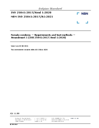 NBN ISO 25841:2017/A1:2021