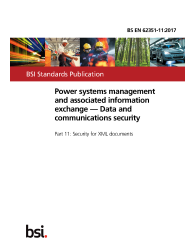 BS EN 62351-11:2017