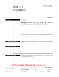 UNE-EN 1244:1999 (R2020)