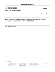 NBN ISO 34504:2024
