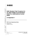 IEEE C37.09-1999/Cor 1:2007