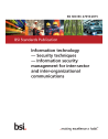BS ISO/IEC 27010:2015