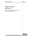 BS IEC 60825-8:1999