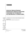 IEEE/ANSI N42.34:2006